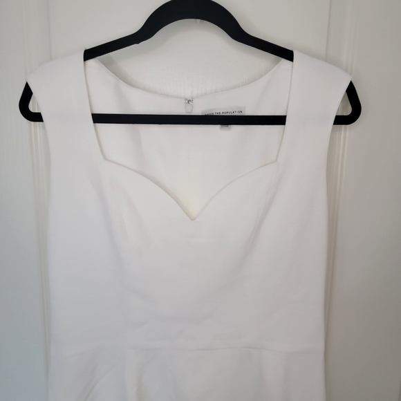 Dress The Population White Elle Sheath Dress XXL - Picture 7 of 9